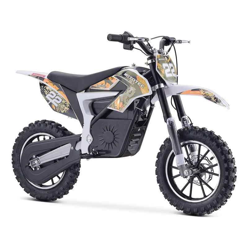 MotoTec 36V 500W Demon Lithium Electric Dirt Bike image number 9