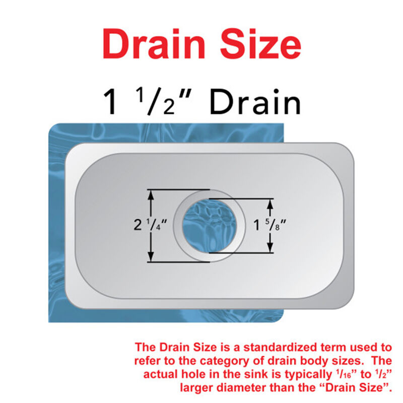 Ambassador Marine Oval Stainless Steel Sink, 17" x 12" image number 3