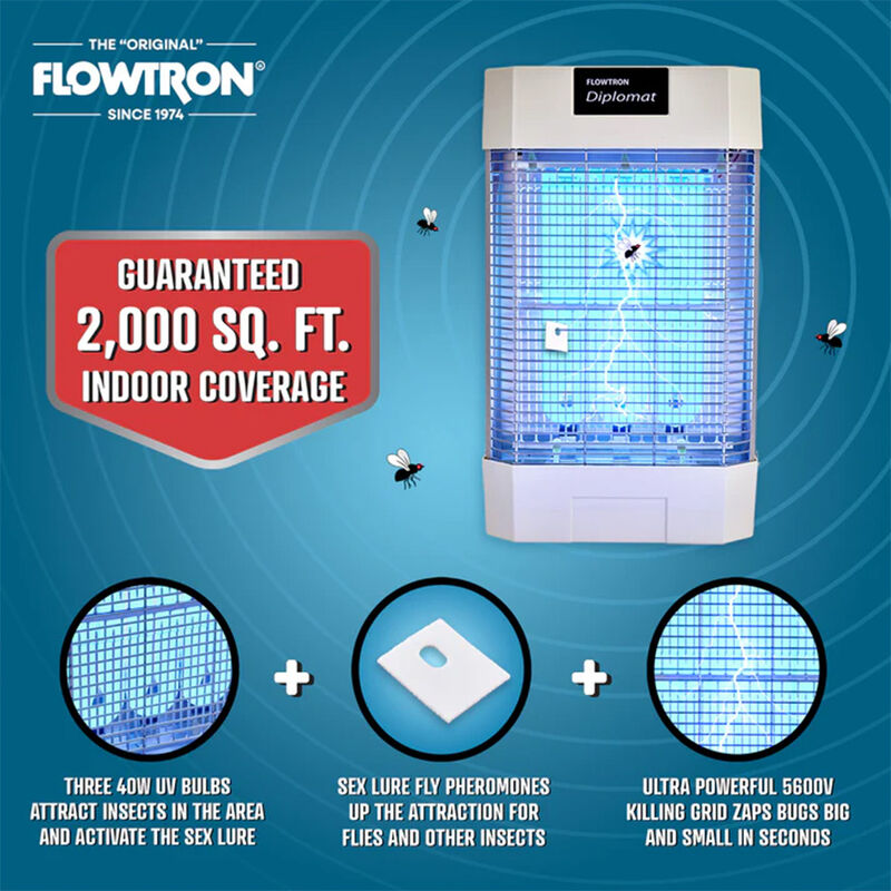 Flowtron Diplomat 120w Indoor Electric Bug Zapper image number 3