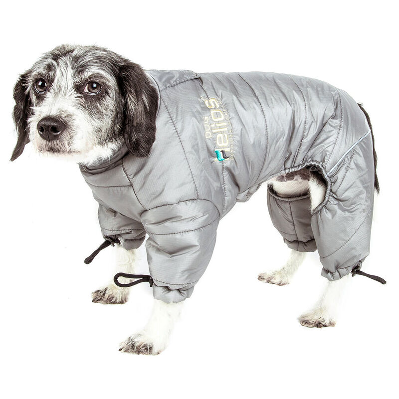 Helios Thunder-crackle Full-Body Waded-Plush Adjustable and 3M Reflective Dog Jacket image number 4