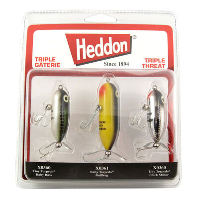 Heddon Torpedo Triple Threat Pack