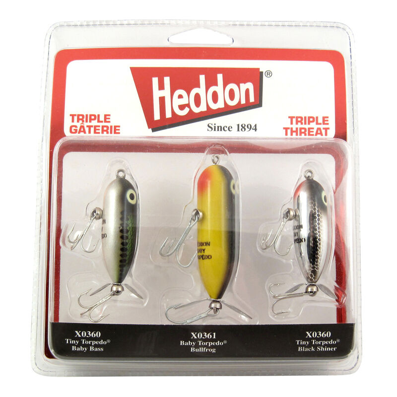 Heddon Torpedo Triple Threat Pack image number 1