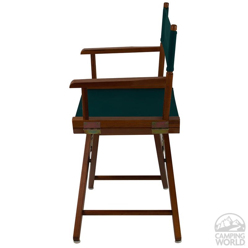 Extra-Wide Premium Director's Chair, 18", Hunter Green image number 2