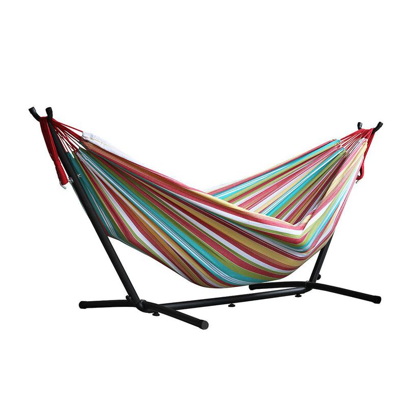 Vivere Double Hammock with 9' Stand Combo  image number 5