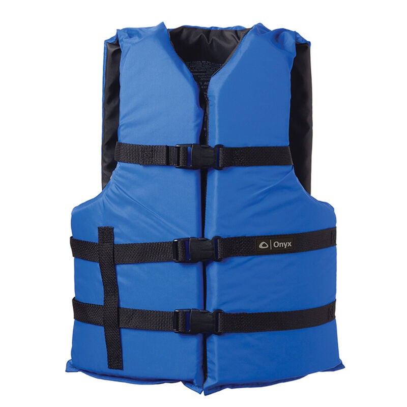 Overton's Ripstop Adult 4-Buckle Boating Vest image number 1