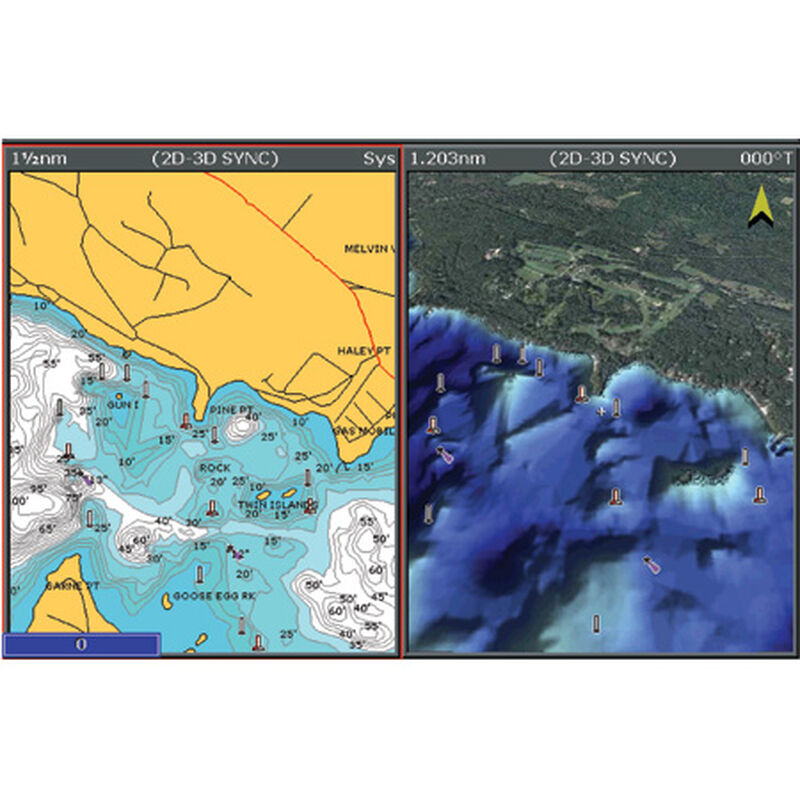 Navionics Platinum HotMaps, West United States ½ CF Cartridge image number 2