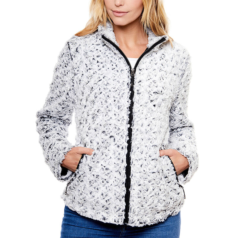 Be Boundless Women's Cozy Vortex Faux-Fur Jacket image number 1