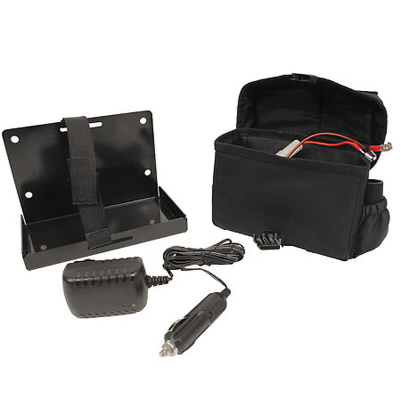 Clam Battery Bag with Charger and Bracket image number 1