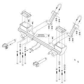 Roadmaster DC Baseplate Kit for 2015–20 GM Full-Size SUVs (523179-5)