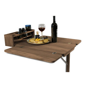 SeaTeak Cockpit Table With Folding Leaves