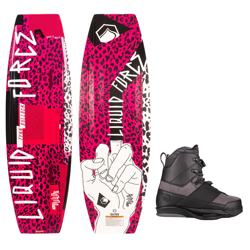 Liquid Force Aero Bullox Wakeboard with Peak 6X Bindings