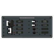 Blue Sea 230V AC Circuit Breaker Panel - 2 (32A) Sources + 4 Positions