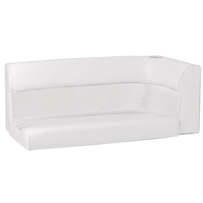 Toonmate Deluxe Pontoon Left-Side Corner Couch Top - White image number 5