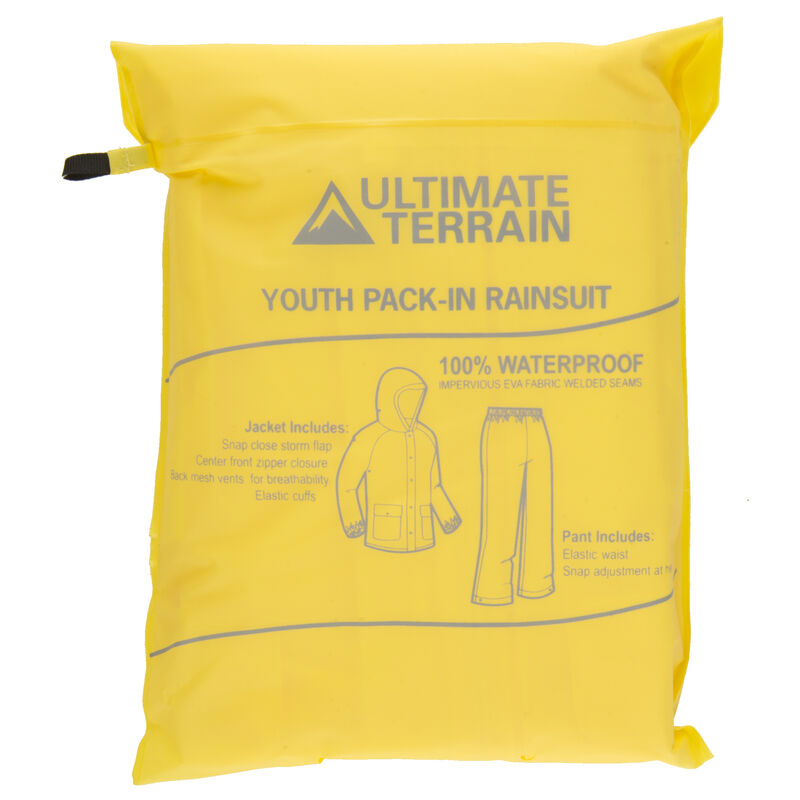 Ultimate Terrain Youth Pack-In Rain Suit image number 28