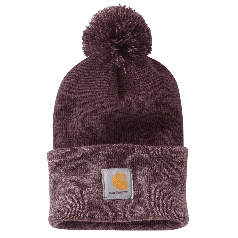 Carhartt Women's Lookout Acrylic Pom Pom Hat image number 2