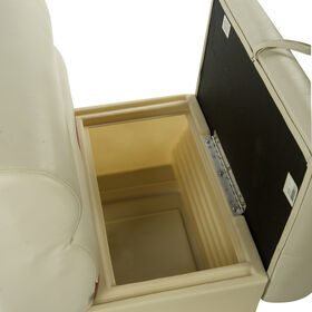 36" Pontoon Lounge Seat Base, Mocha