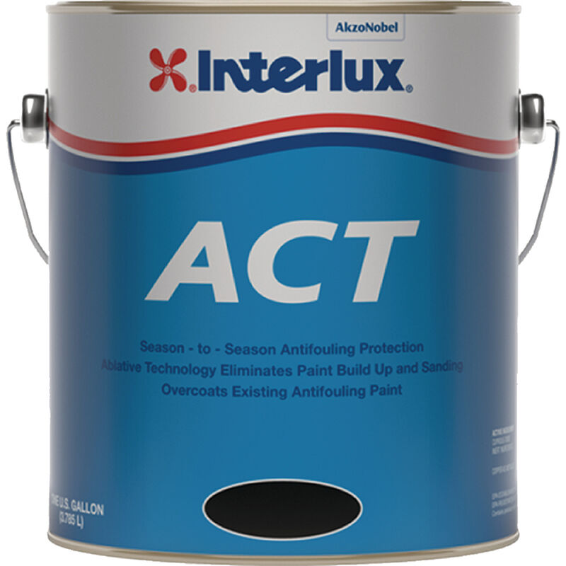Interlux Fiberglass Bottomkote ACT With Irgarol Antifouling Boat Paint, Quart image number 1