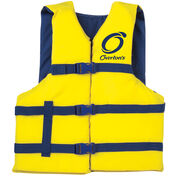 Overton's Adult Nylon Life Jacket, Yellow