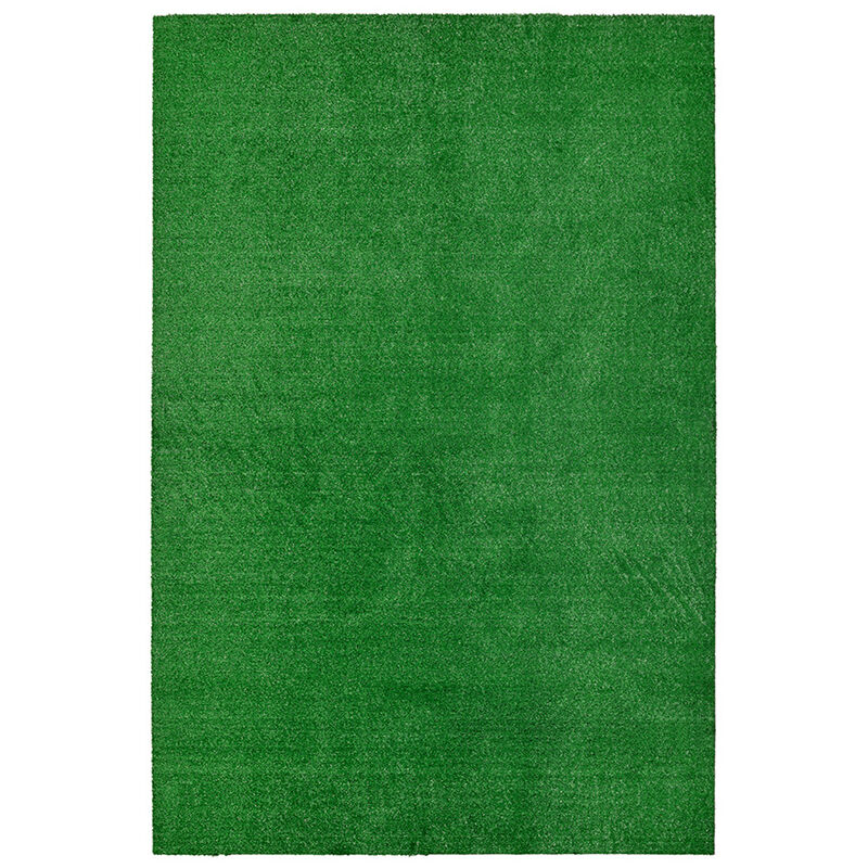 Garland Artificial Grass 12ft x 12ft Large Indoor/Outdoor Area Rug - Green 
