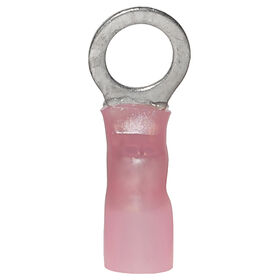 Ancor Heat Shrink Ring Terminals, 8 AWG, 3/8" Screw, 3-Pk.