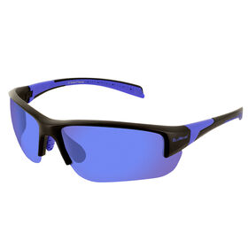 BluWater Polarized Samson 3 Sunglasses, Black Frames, G-Tech Blue Lenses