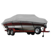 Exact Fit Covermate Sunbrella Boat Cover for Tracker Party Express 24  Party Express 24 O/B. Gray