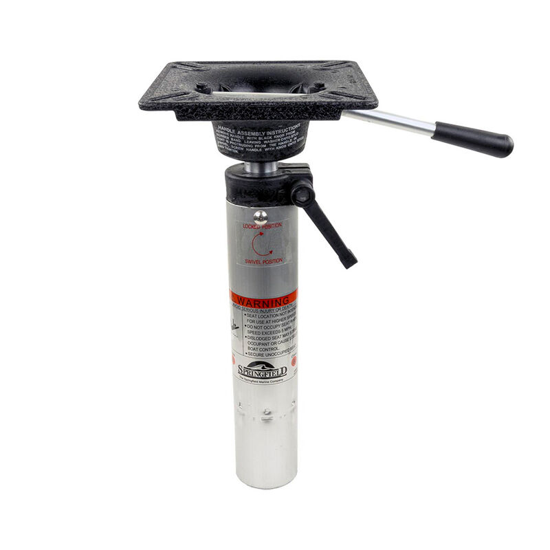 Springfield Power Rise Plug-In Keyed Air Ride Pedestal, 12-3/4" - 17-3/4" image number 1