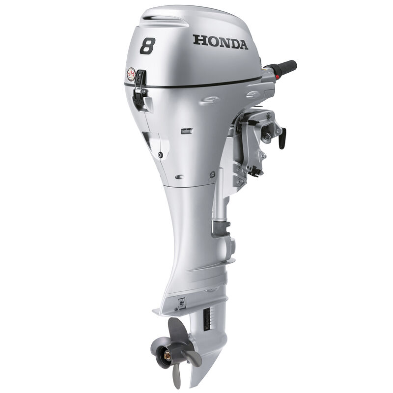 Honda BFP8 Power Thrust Portable Outboard Motor, Electric Start, 8 HP, 25" Shaft image number 1