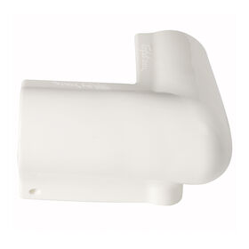 90 Degree Vinyl Corner Bumper White 6" x 6"