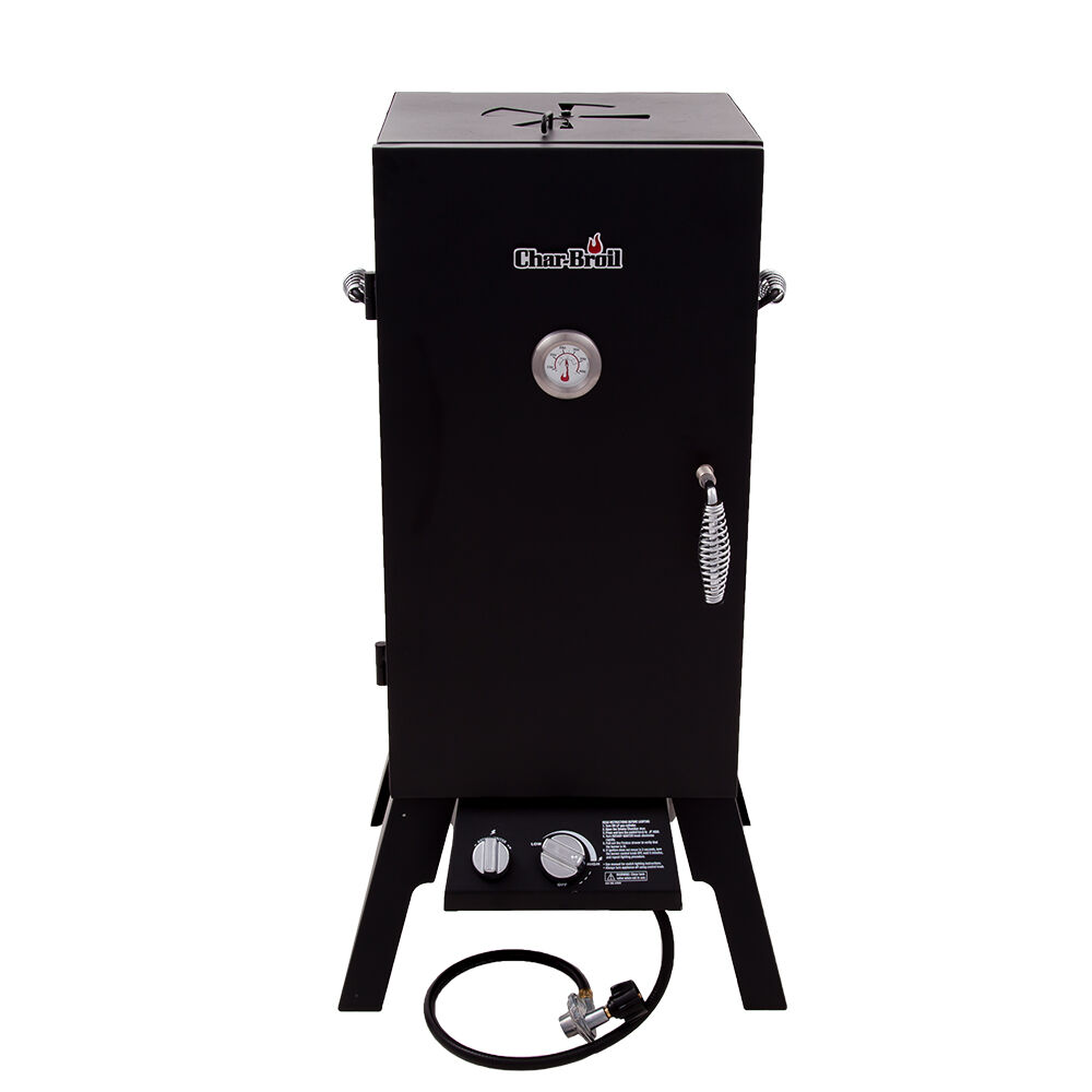 char broil vertical gas smoker 600