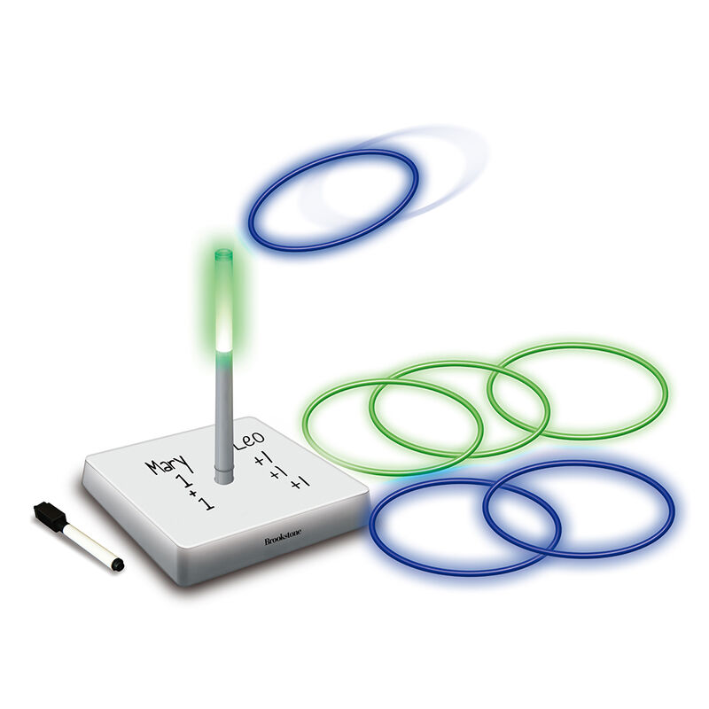Brookstone LightUp LED Ring Toss Game Overton's