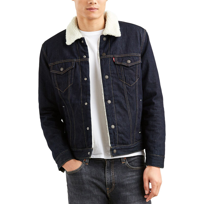 Levi's Men's Sherpa Trucker Jacket III image number 3