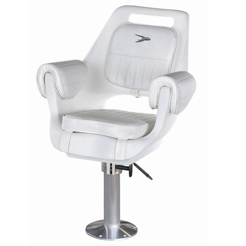 Wise Deluxe Pilot Chair w/15" Fixed Pedestal and Seat Slide image number 1