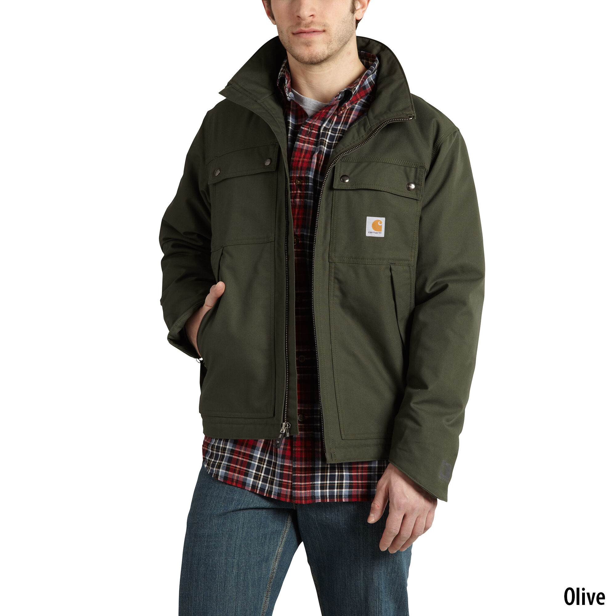 Carhartt Men's Quick Duck Jefferson Traditional Jacket