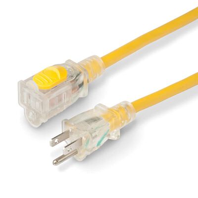 ParkPower&reg; 50&rsquo; 15-Amp Locking Extension Cord with Light