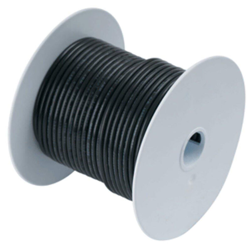 Ancor Black Tinned Copper Wire (18 AWG), 500' image number 1