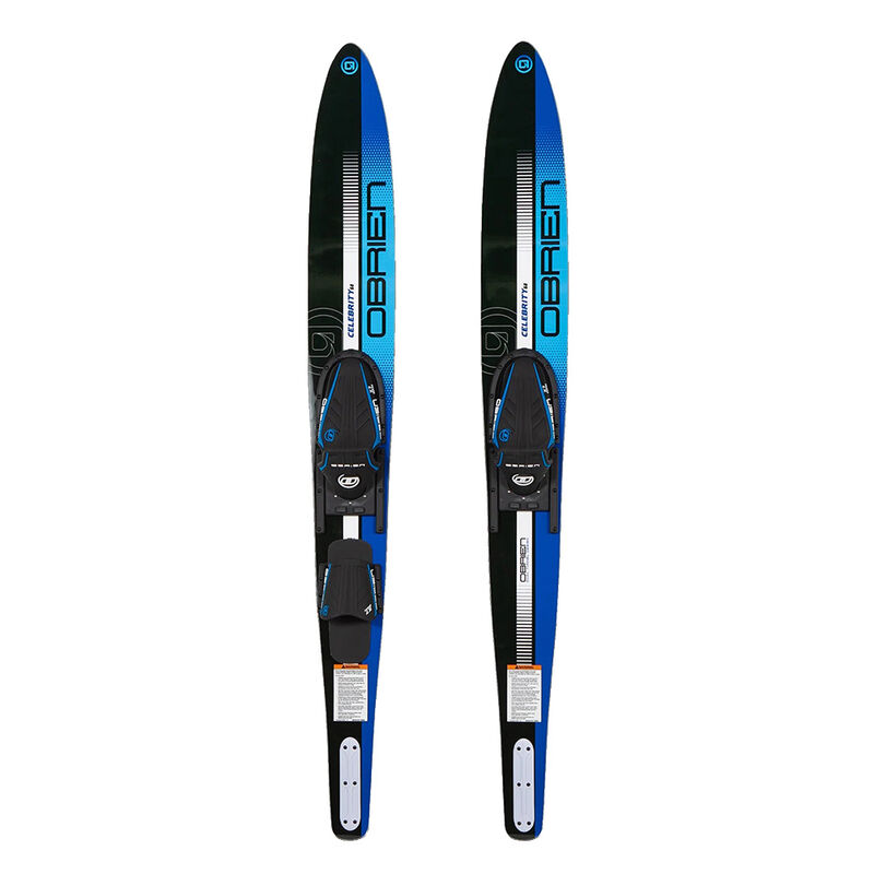 O'Brien Celebrity 68" Combo Waterskis, Blue