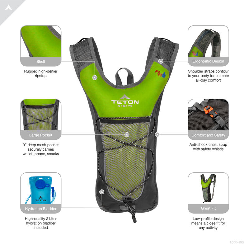 Teton Sports TrailRunner 2 Hydration Pack image number 22