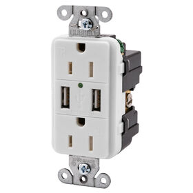 Hubbell USB Charger Receptacle