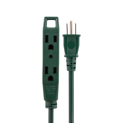 Philips 3-Outlet 50' Grounded Extension Cord