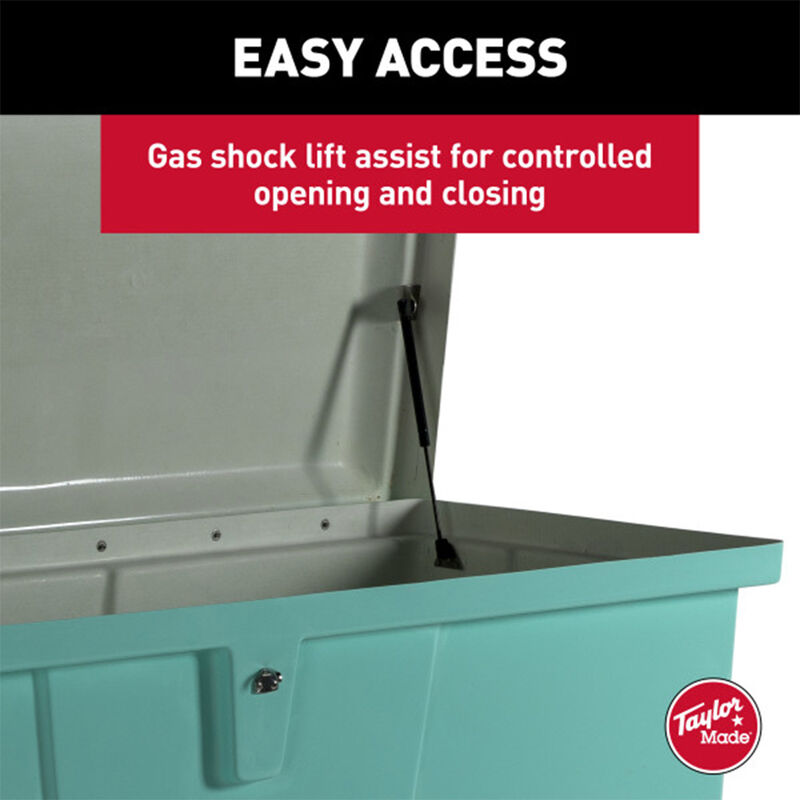 Taylor Made Stow N&rsquo; Go Deep Fiberglass Dock Box, Medium (27"H X 72"W X 26"D) image number 4