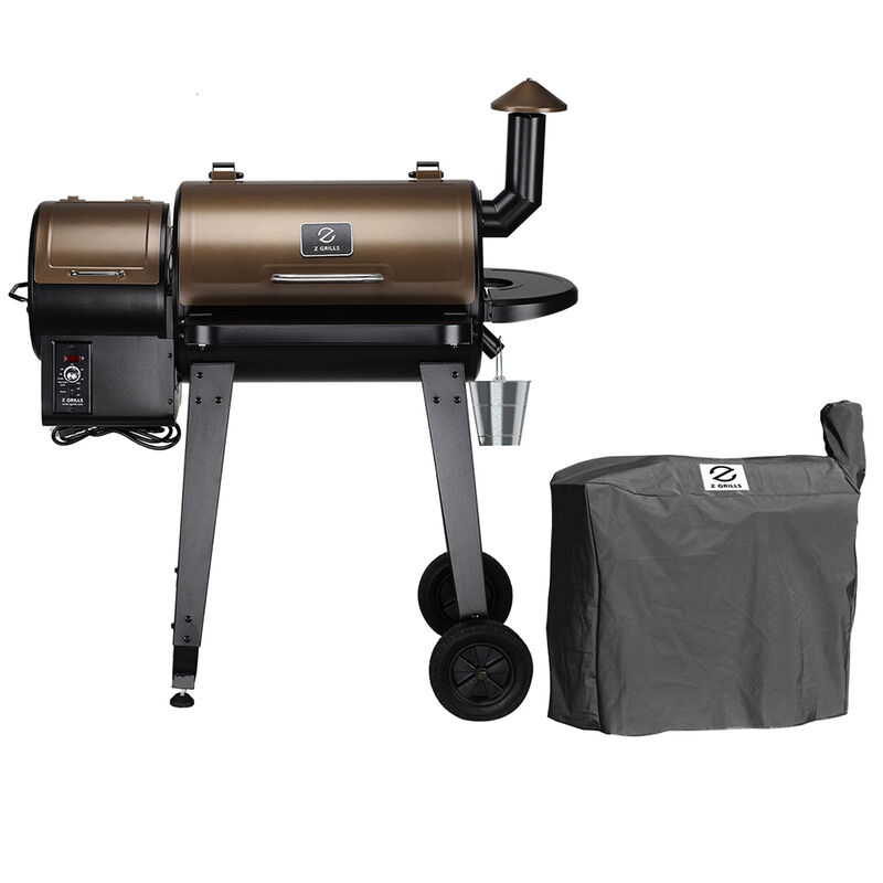 Z Grills 450A 8-in-1 BBQ Pellet Grill and Smoker image number 4