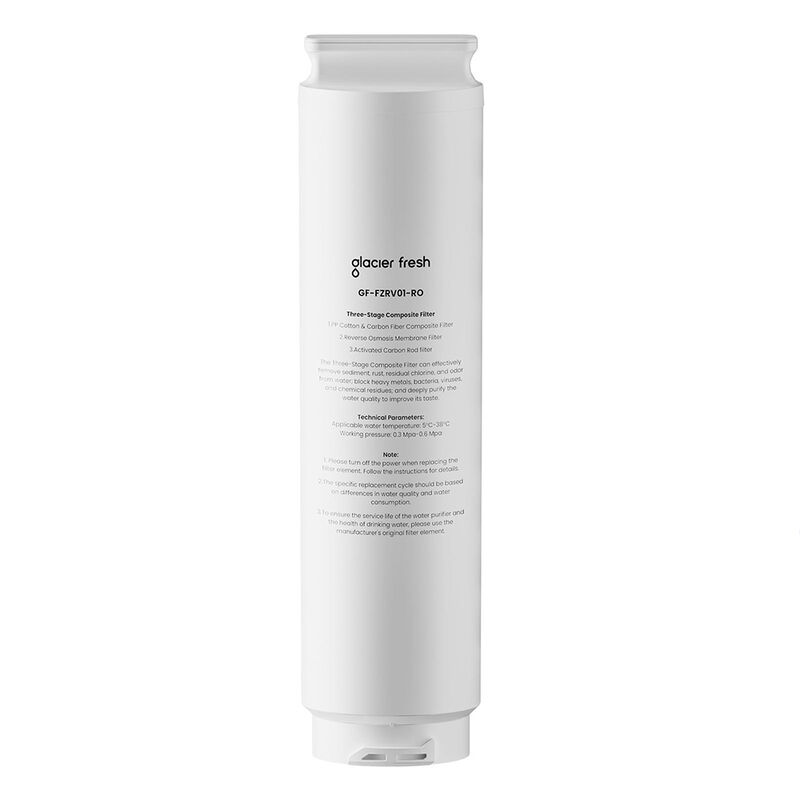  Glacier Fresh Replacement Portable Reverse Osmosis Water Purifier