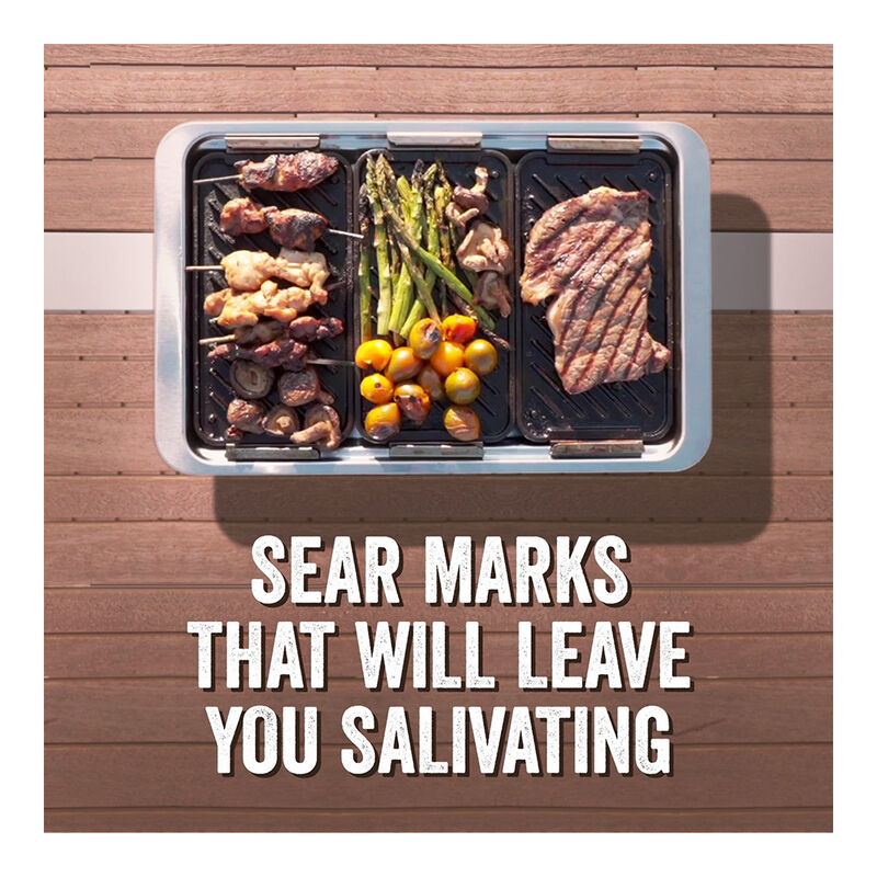 Yukon Glory Sear 'N Serve 5-Piece Cast Iron Grill Pan Set image number 6