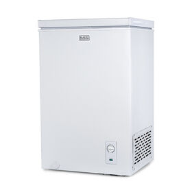 Black+Decker 2.0 cu. ft. Compact Chest Freezer, White