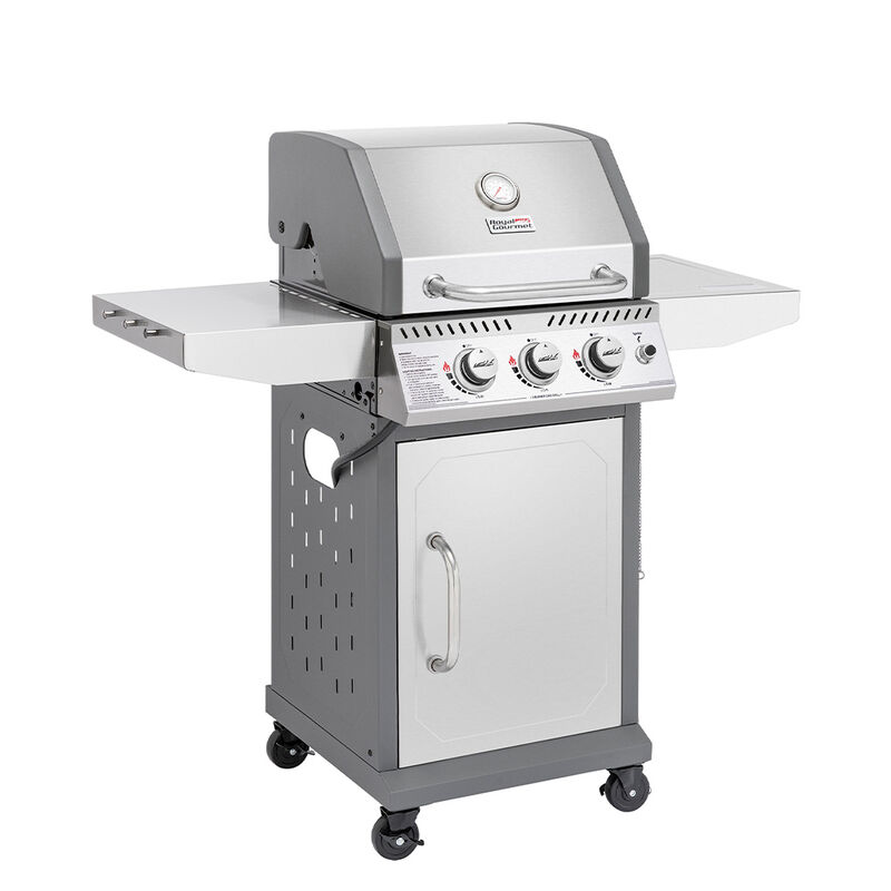 Royal Gourmet 3-Burner Cabinet Style Gas Grill - Silver image number 2