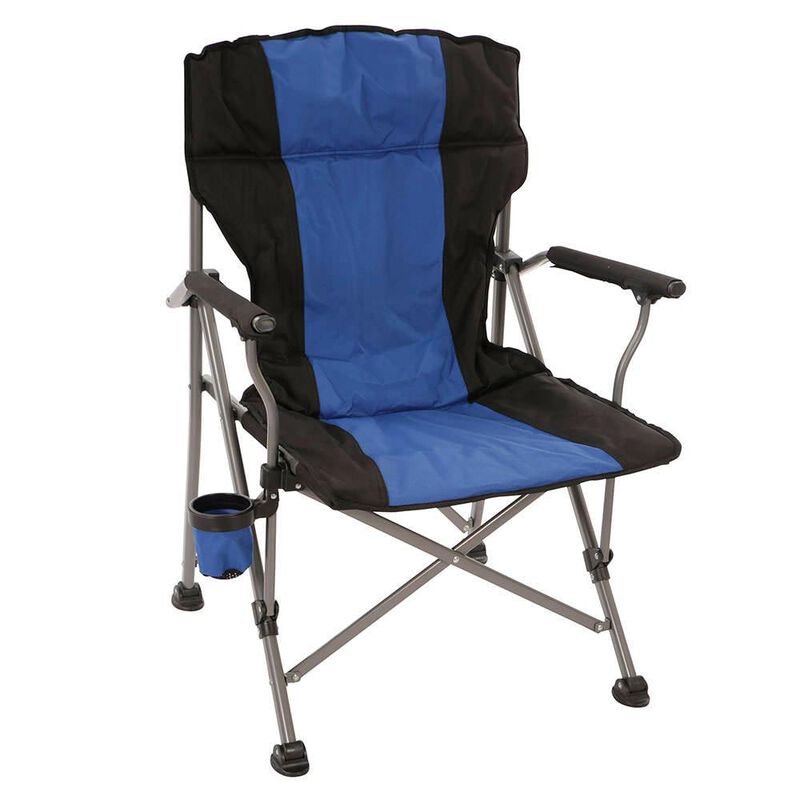 Padded Quad Chair, Blue image number 1