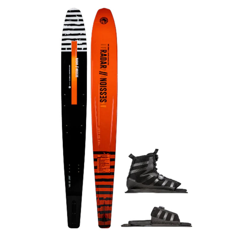 Radar Men's Session Slalom Waterski with Vector BOA Binding and Rear Toe Plate image number 1