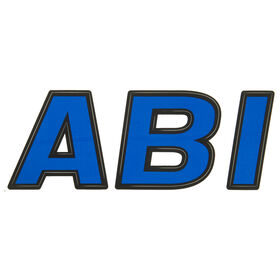 Hardline 700 Series 3" Letter/Number Kit, Solid w/Black Outline