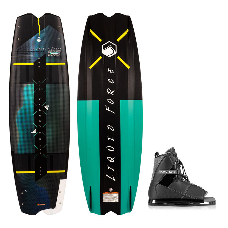 Liquid Force Aero Remedy Wakeboard with Transit Bindings image number 1